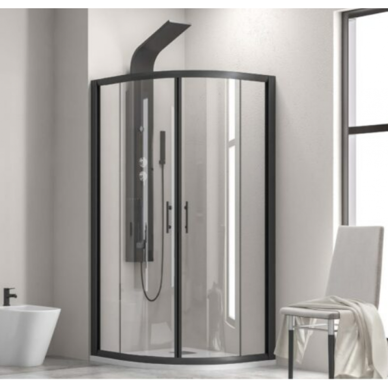 Душ кабина Karag Flora 200 Nero 80x80см - цена: 608.00лв.